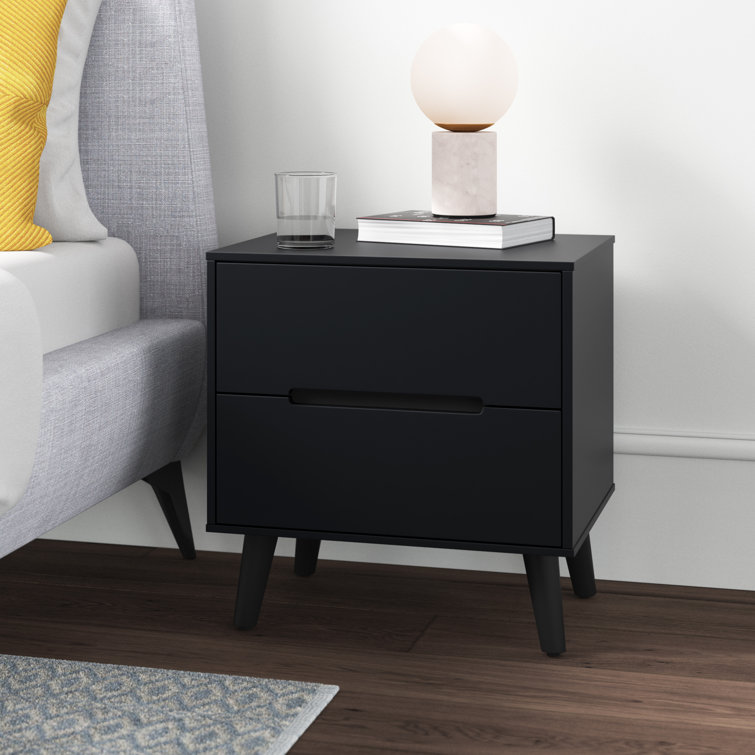 Wayfair oak store bedside table